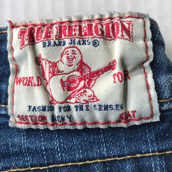 True Religion Women’s “Becky” Bootcut Low Rise Jeans Size 26 - Picture 7 of 9
